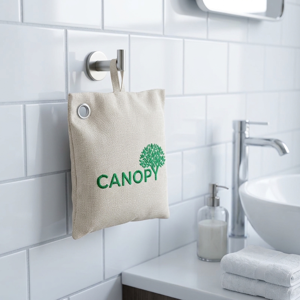 Túi hút mùi than hoạt tính canopy dùng trong nhà vệ sinh
